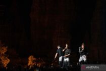 Konser Westlife di kompleks Candi Prambanan